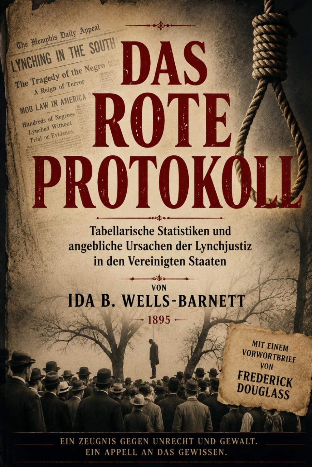 Das rote Protokoll: Tabellarische Statistiken und angebliche Ursachen der Lynchjustiz in den Vereinigten Staaten