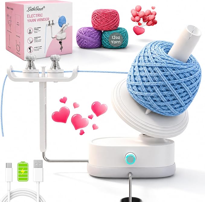 Electric Yarn Winder with 1800mAh Battery: A Comprehensive Review