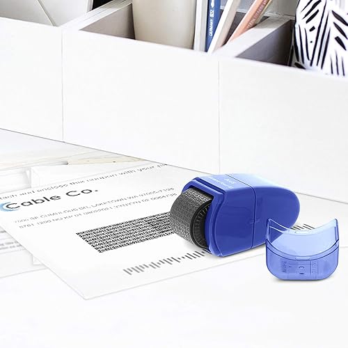Miniatura 8 de Guard Your ID Identity Protection Stamp Roller, azul, IS-520CM