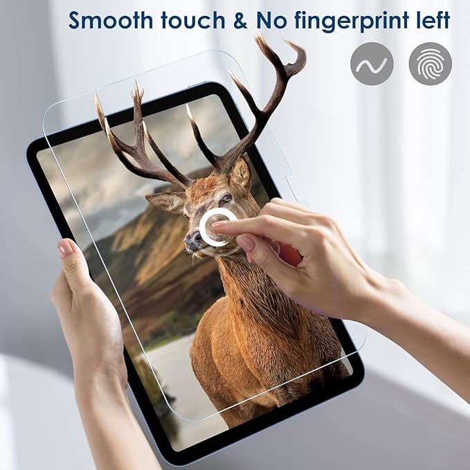 Pack de 2 Protectores de Pantalla de Vidrio Templado para iPad 10.9/11 Pulgadas miniatura 4