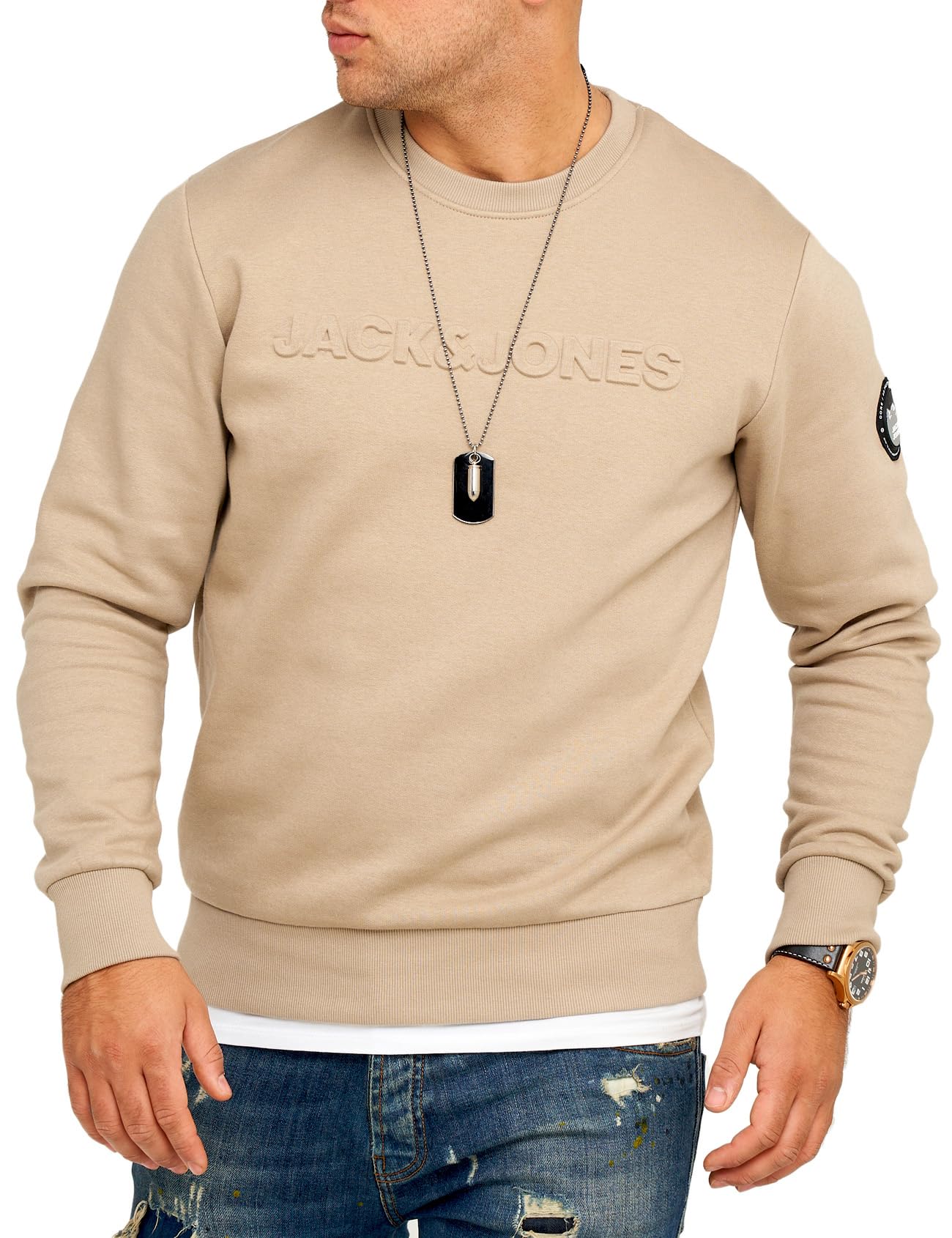 JACK & JONES Infinity Austin - Felpa da uomo