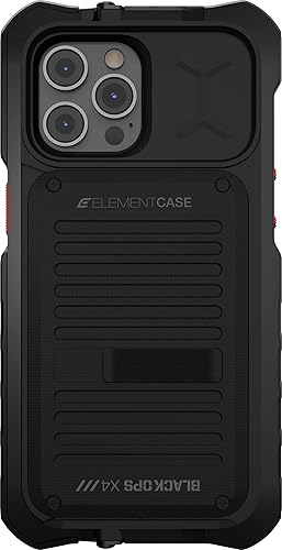 Miniatura 1 de Element Case Black Ops - Funda para iPhone 13 Pro, agresivamente resistente, probada contra caídas Mil-Spec y a prueba de golpes, compatible con