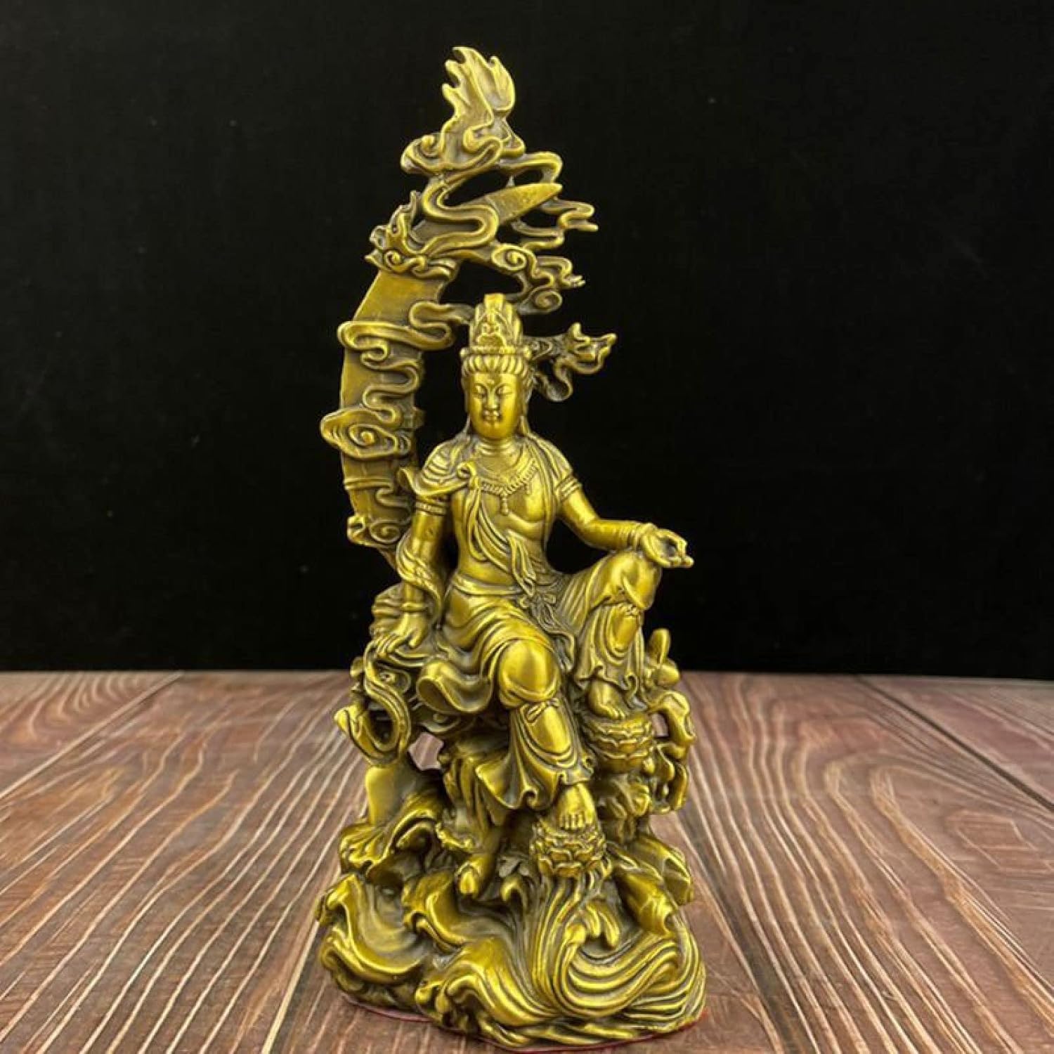 Sculpture Statues and Copper Decoration Character Sculpture Bronze Ware Home Decoration Crafts Furnishing Crafts