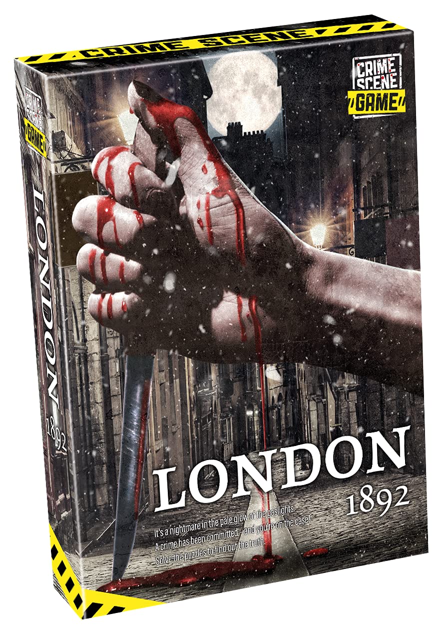 Tactic Games Crime Scene London 1892, Multicolor, Small