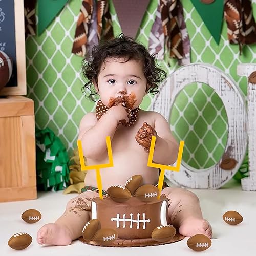 Miniatura 173 de Hooqict 26 piezas de decoraciones de pasteles de los años 80 y 90, decoraciones retro de los años 80 de hip hop con bolas de purpurina para cupcakes