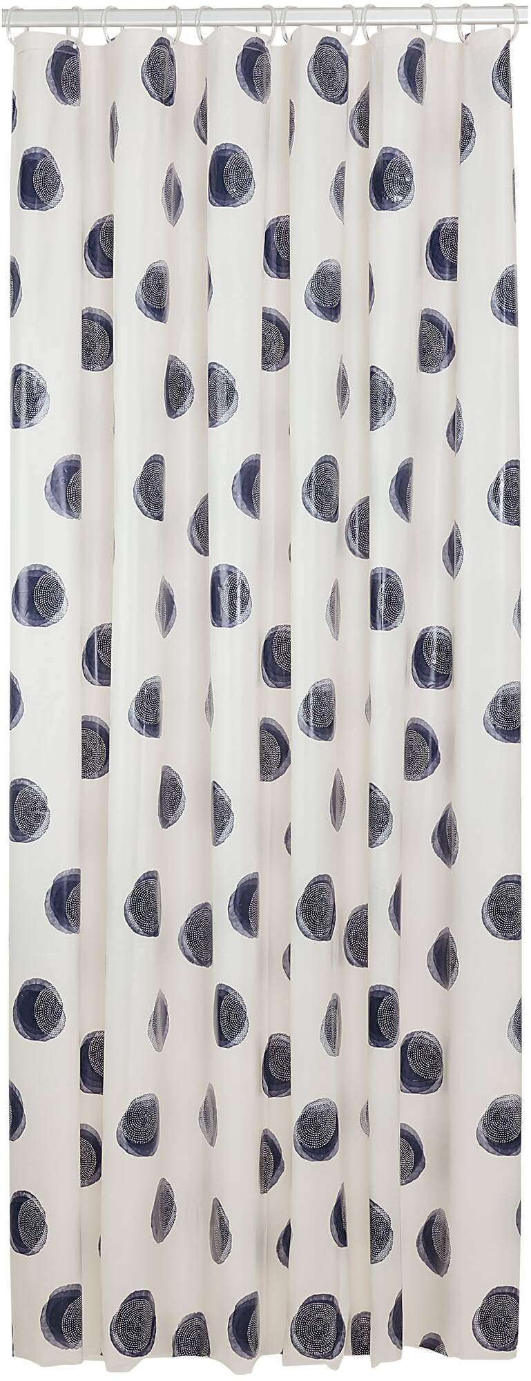 Sealskin Mood Zasłona prysznicowa 180x200 cm PEVA Niebieski/Białawy