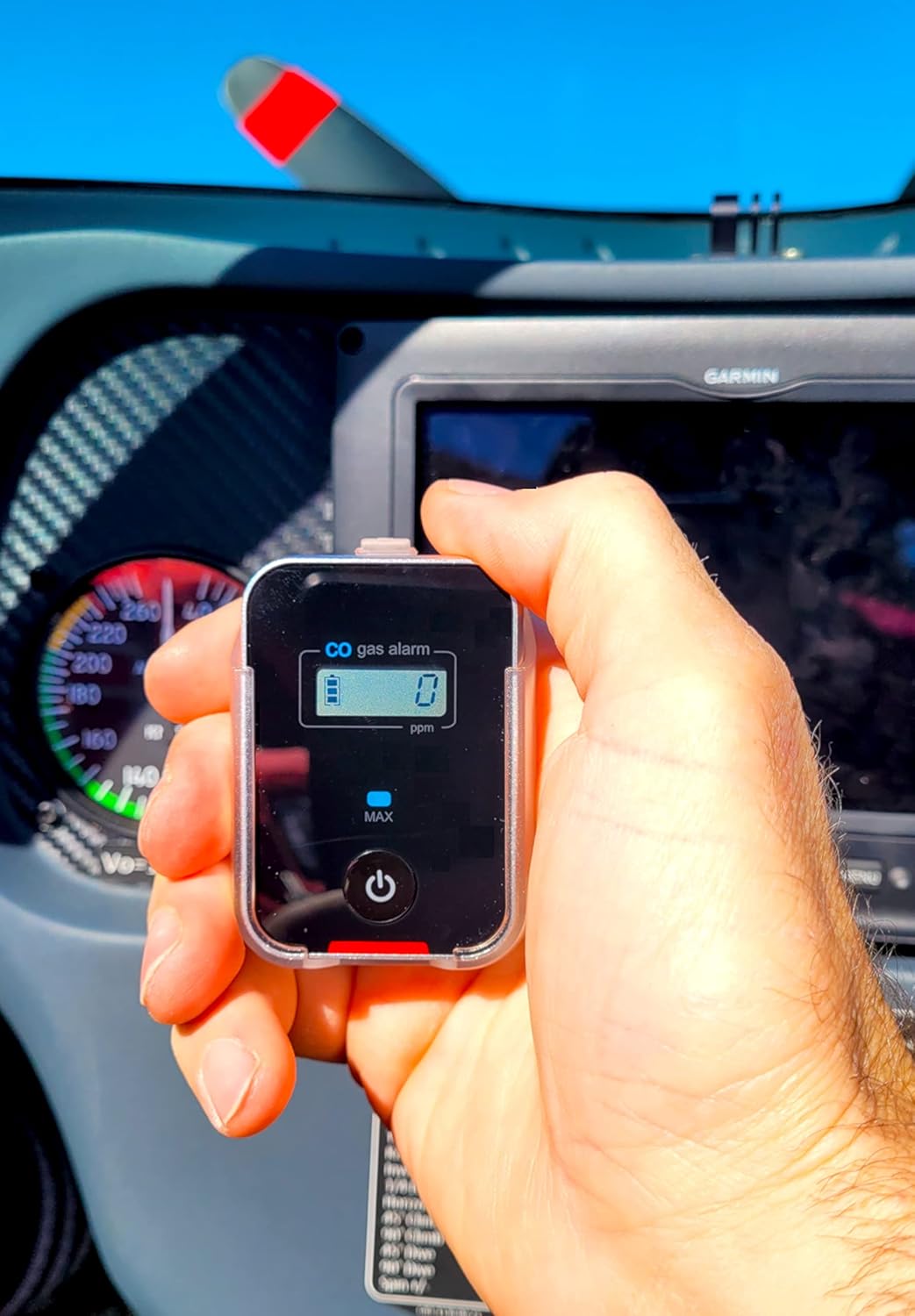 Car, Vehicle, Aircraft Carbon Monoxide CO Detector | Fast Low-Level 9ppm Alarm | Vehicles, Police, Pilots, Travel, Bus, Trucks | Metal Body, Small 2oz | : Tools & Home Improvement