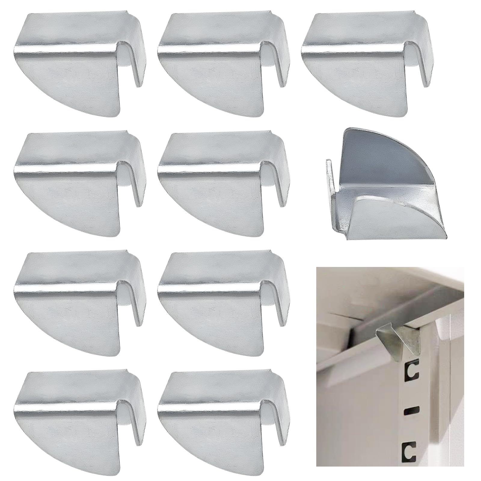 Shelf Clips Replacement - 15 Pack for Garage Cabinets -1