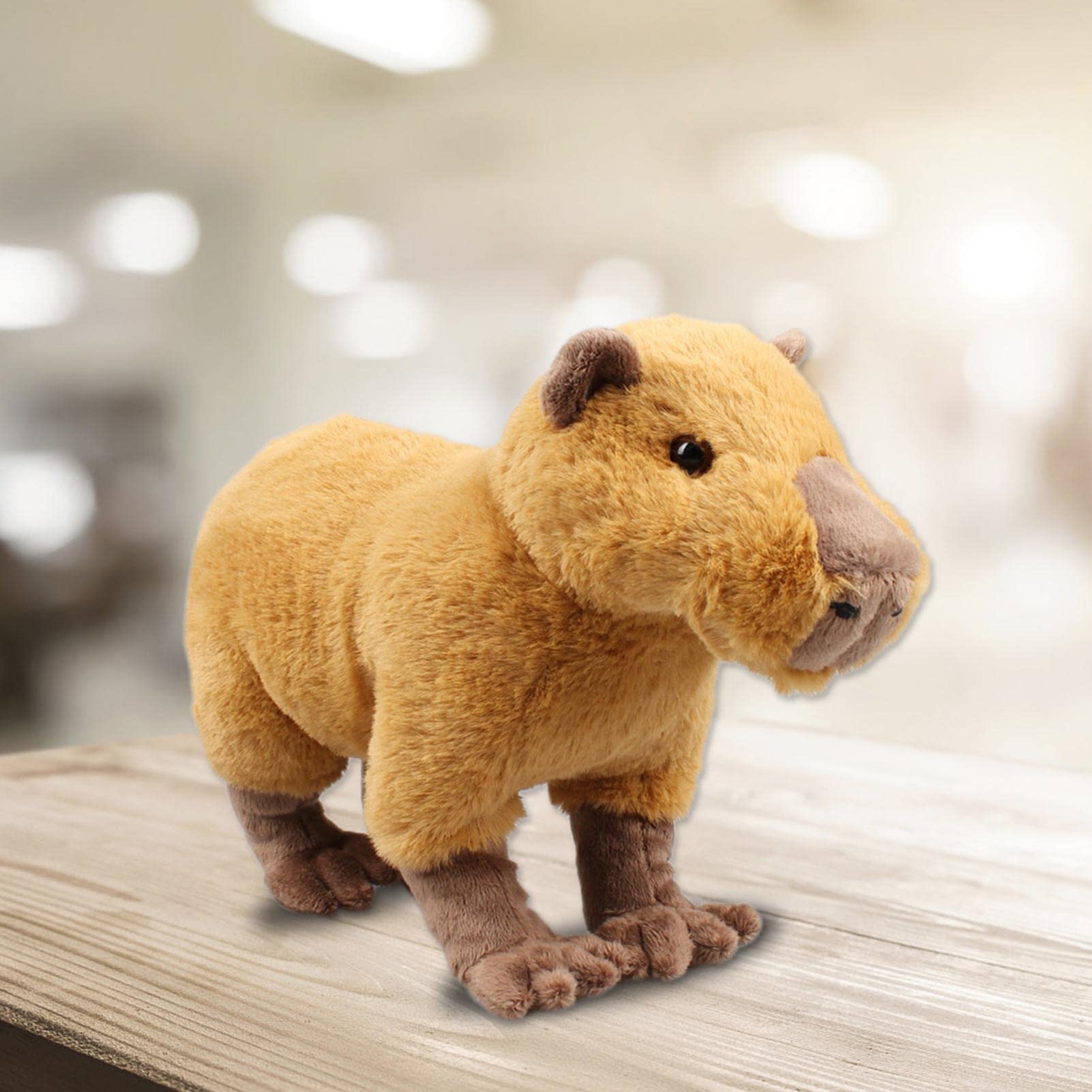 Schattig Capybara Pluche Knuffel - Zacht Capybara Knuffeldier 20 Cm - Perfect Cadeau