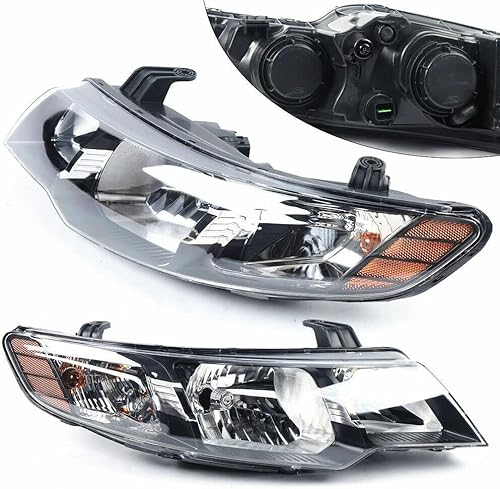 Miniatura 5 de Conjunto de faros halógenos para Kia Forte y Forte Koup 2010, 2011, 2012, 2013, 1 par de faros delanteros derechos+izquierdo 921011M030 921011M230