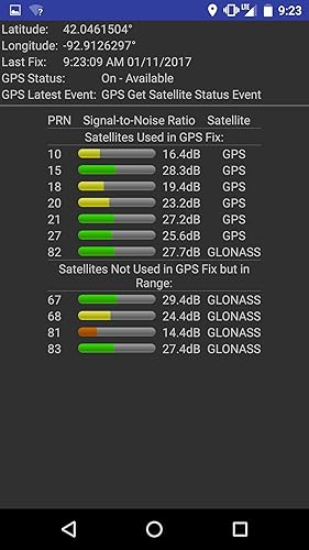 GPS Info & NMEA Logging