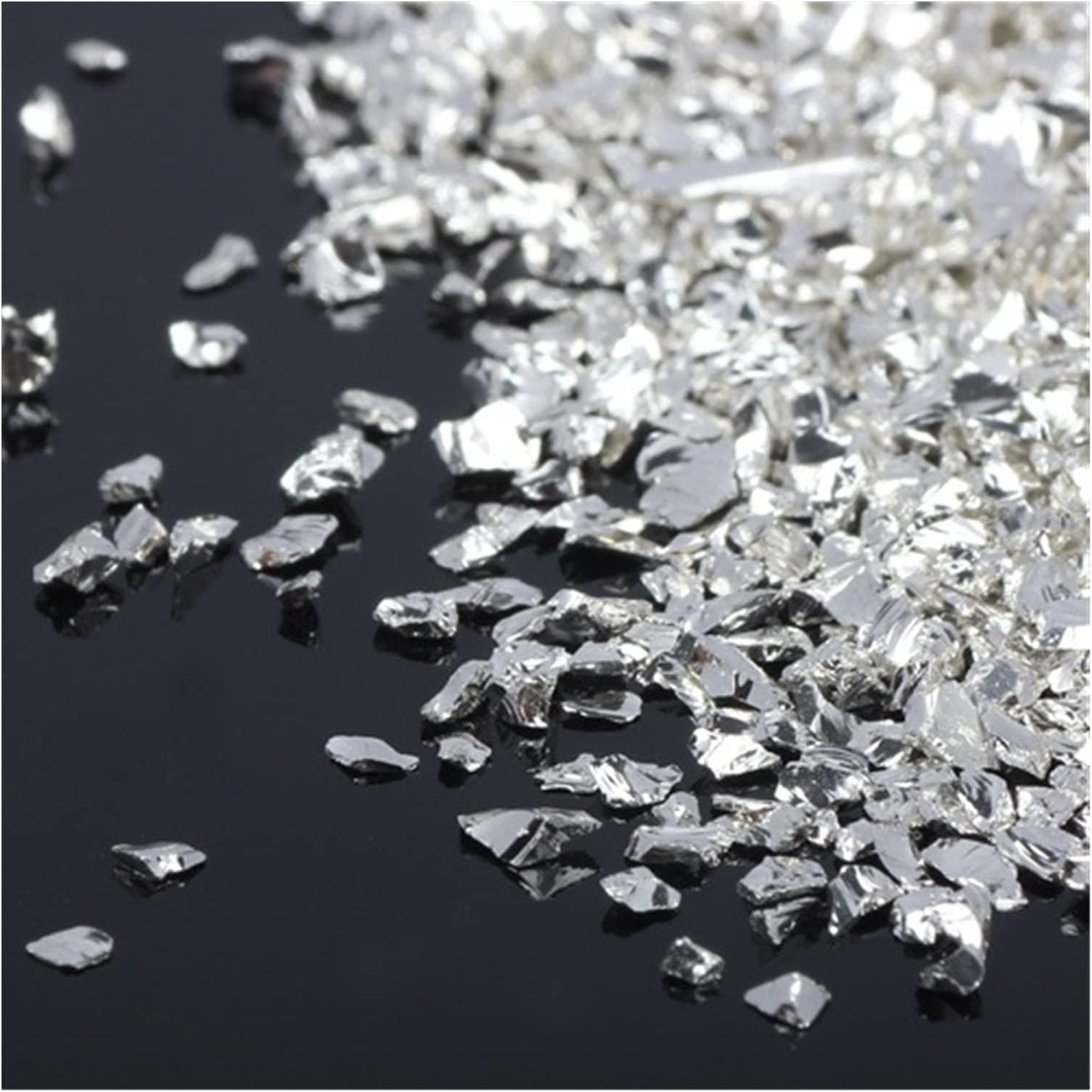 KASILU ZZ520 45g/lot Multi-Color Mixing Nail Art Crushed Glass Nail Stones Irregular Decoration DIY Necklace Pendant Wide Application (Color : BLSS 1109 45G)