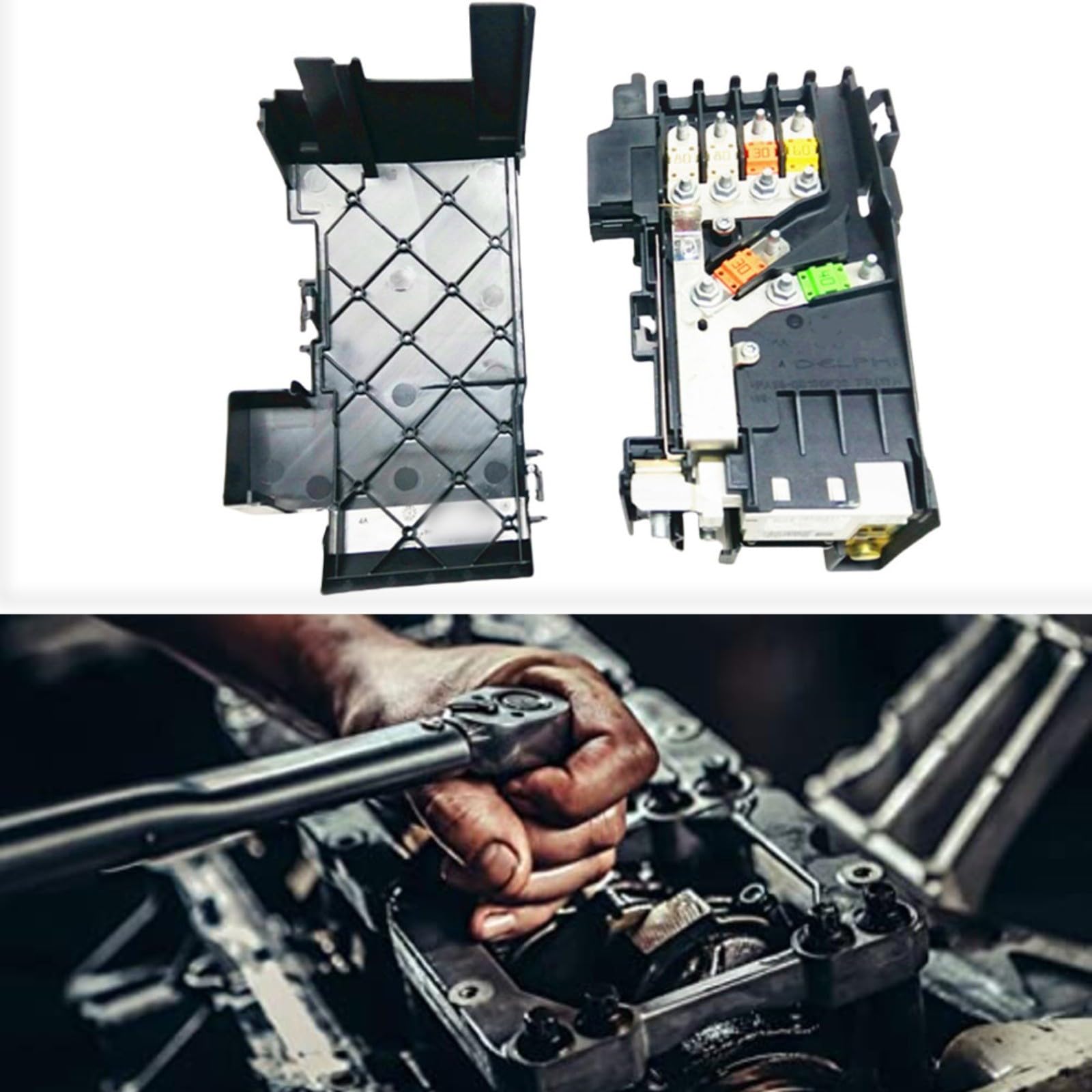 Módulo de control de potencia, 6500 g para 3008 para 308 RCZ, ABS, pieza de repuesto