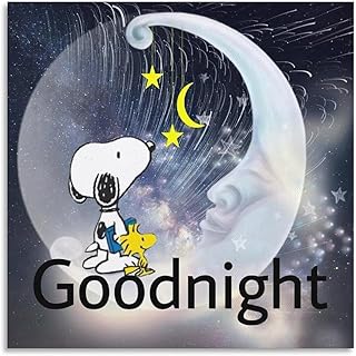 芸術絵画スヌーピー壁掛け図リビングルーム寝室美しい掛け図 (81)-_副本 印刷 ウォールアート リビング ダイニングルーム ベッドルーム 壁飾り 壁の絵12x12inch(30x30cm)