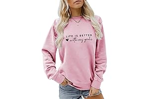 Life is Better With My Girls Sweatshirt: Your Perfect Mom Wardrobe Companion