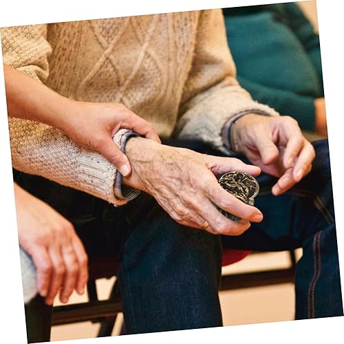 Miniatura 8 de DOITOOL Regalos 2pcs Bolas chinas Regalo Adornos de Mano Colección Nogal Artesanía Sosteniendo Sólido Decorar Balonmano Ejercicio Bola de Ejercicio