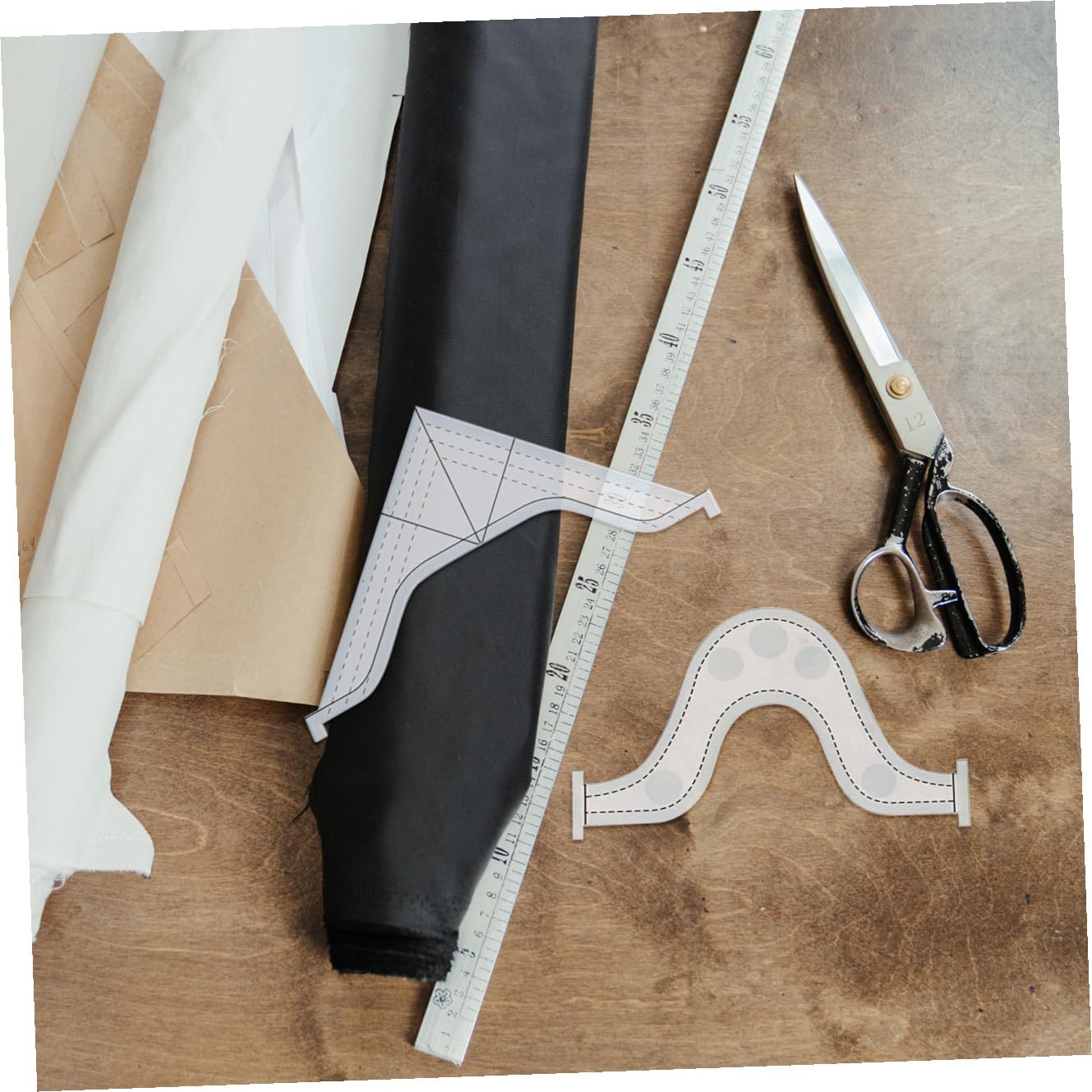 Ciieeo 9piezas Plantilla De Regla Para Patchwork Regla De Acolchado Forma Irregular Herramienta De Costura De Acrílico Para Diy Proyectos De Costura