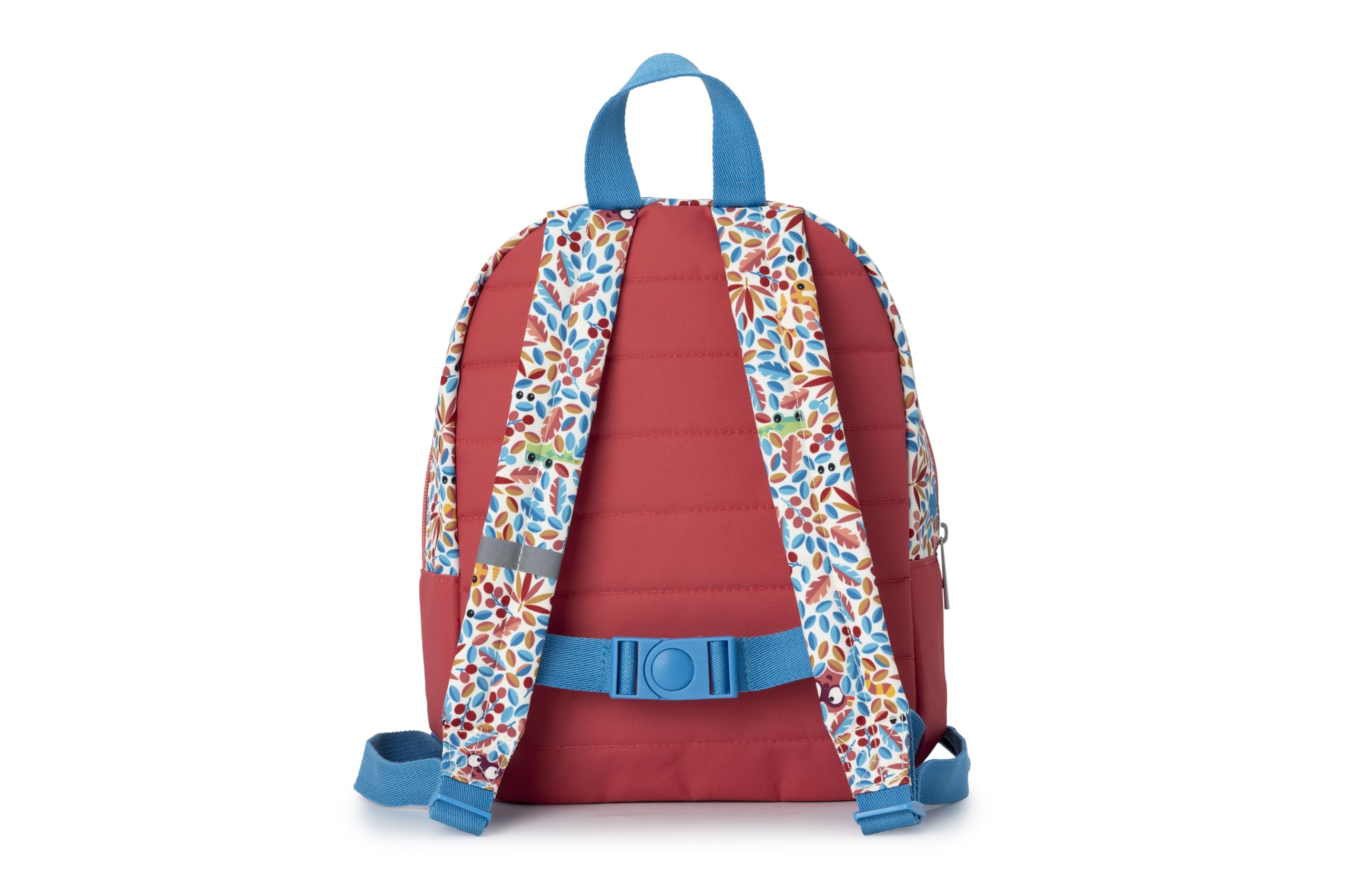 Lilliputiens - Mochila reciclada PET Jack el león - Mochila para niños con bolsillo grande, correas ajustables y cinturón - Resistente al agua, ideal para la escuela y salidas - Desde 2 años - 84478