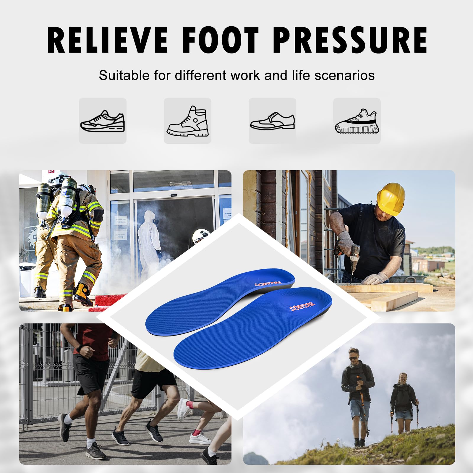 Shoe Insoles Mens 13 - 13 1/2
