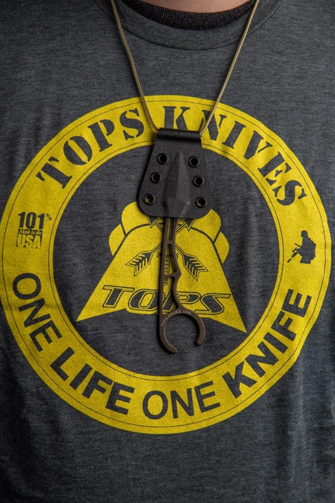 Tops Knives TPPD01: Papa Delta Fixed Blade