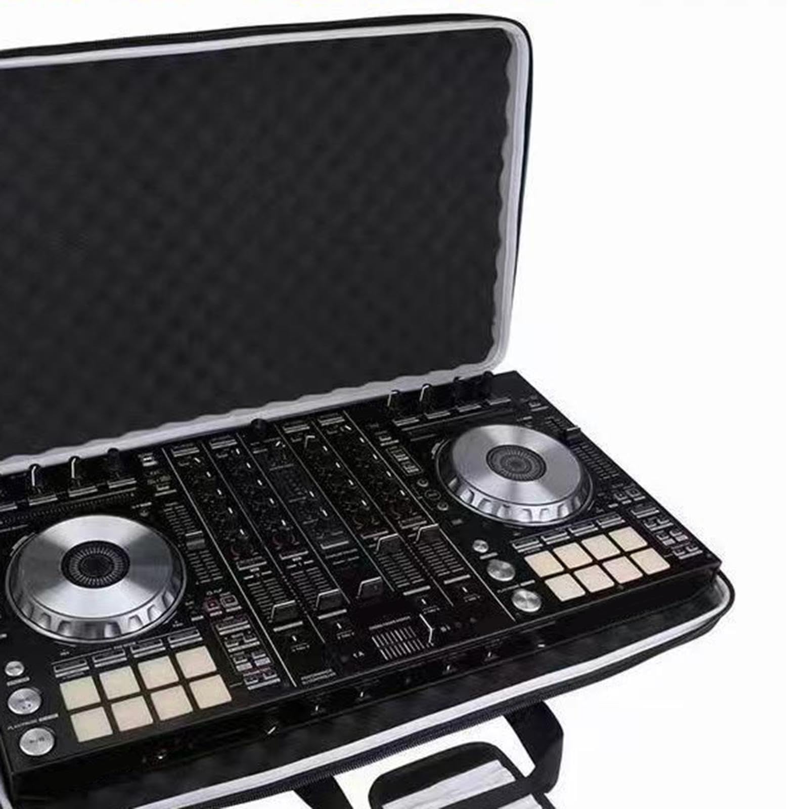 IOIUSKKU Estuche rígido con correa de hombro ajustable, estuche de EVA para controlador de DJ, apto para DDJSx DDJ-1000, bolsa de viaje ligera, bolsa de viaje