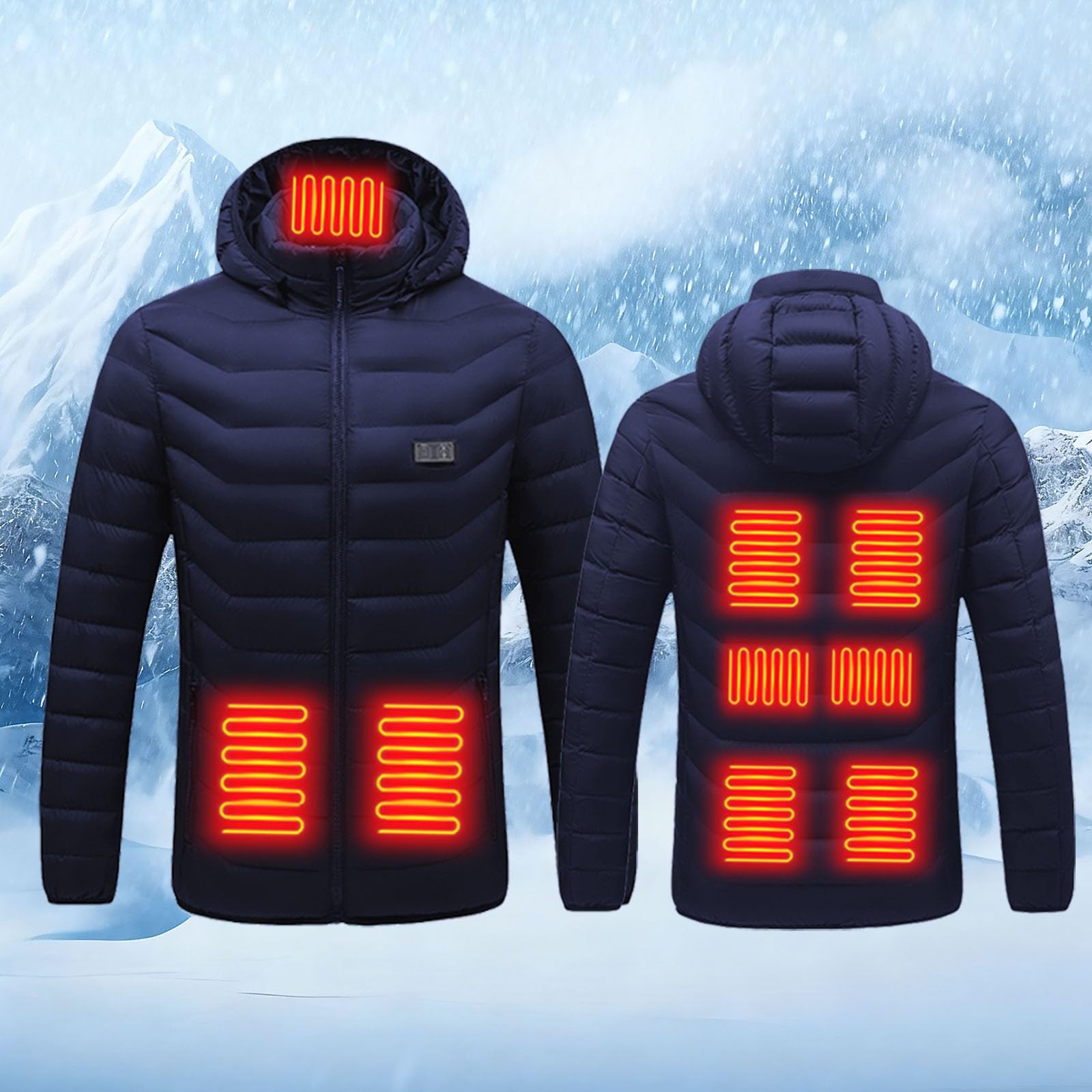 Riscaldato invernale con tecnologia per freddo estremo e attività all'aperto