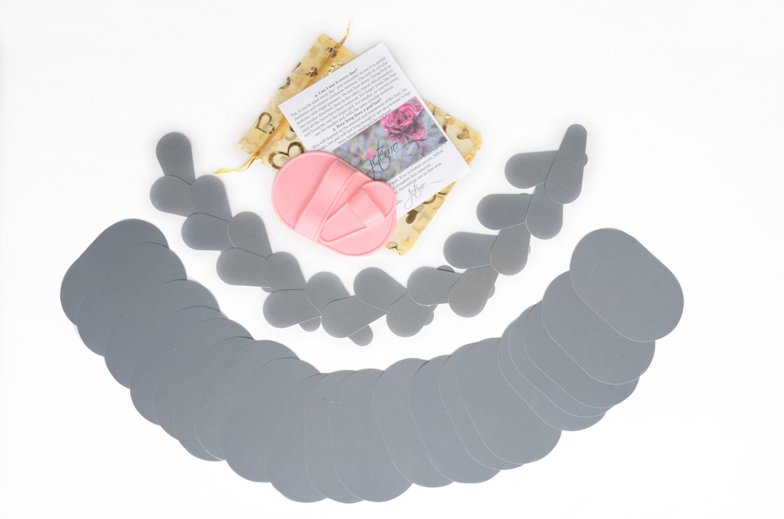 2 Applicators + Replacement Pads Compatible With Smooth Away / Smooth Legs (40)