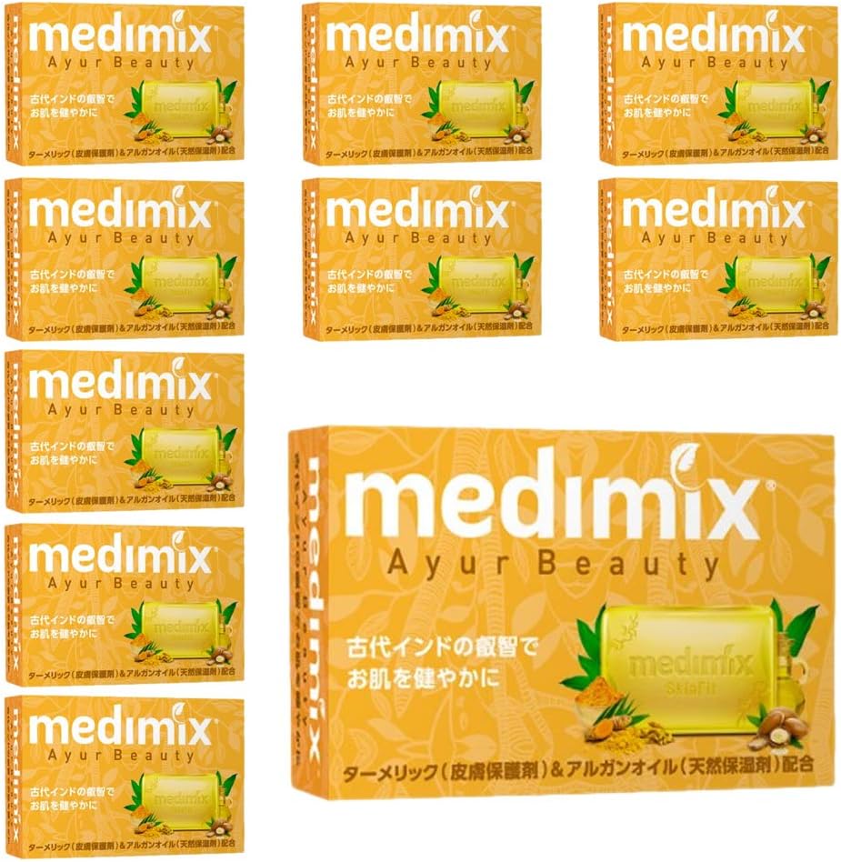 medimix 正規輸入品 メディミックス アロマソープ ゴールド 10個 125g MED-TAR 10P medimix Tur
