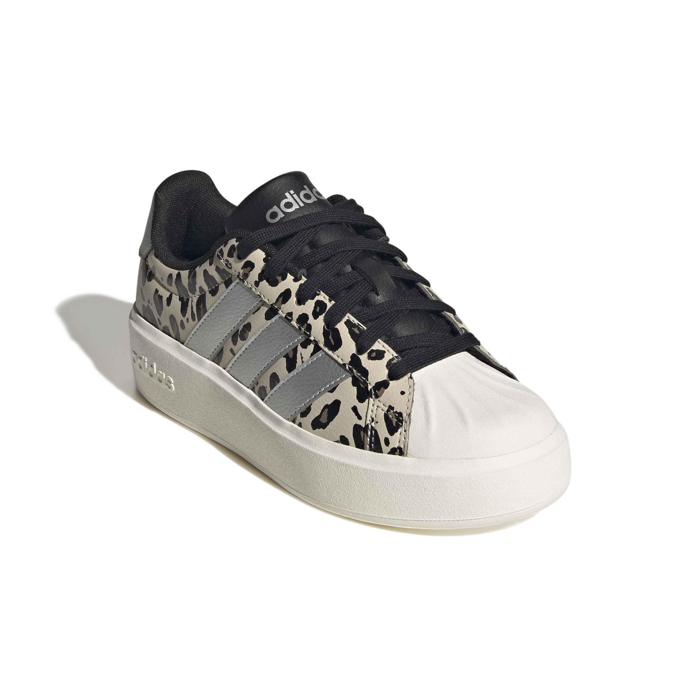 adidas Uniseks - dzieci Streettalk Bold Junior Shoes, Crystal Linen/silver met./core black, 40 EU