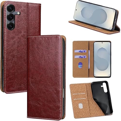 For Galaxy S26 �P�[�X �{�v �蒠�^ For �M�����N�V�[S26 SC-51G/SCG36/SM-S942Z ���v �J�o�[ ��i ���U�[ ���u���X�^���h�@�\ �J�[�h���[ 2�� �l�C �}�O�l�b�g���� �ϏՌ� �S�ʕی� �V���v���J�o�[ �֗� �n��