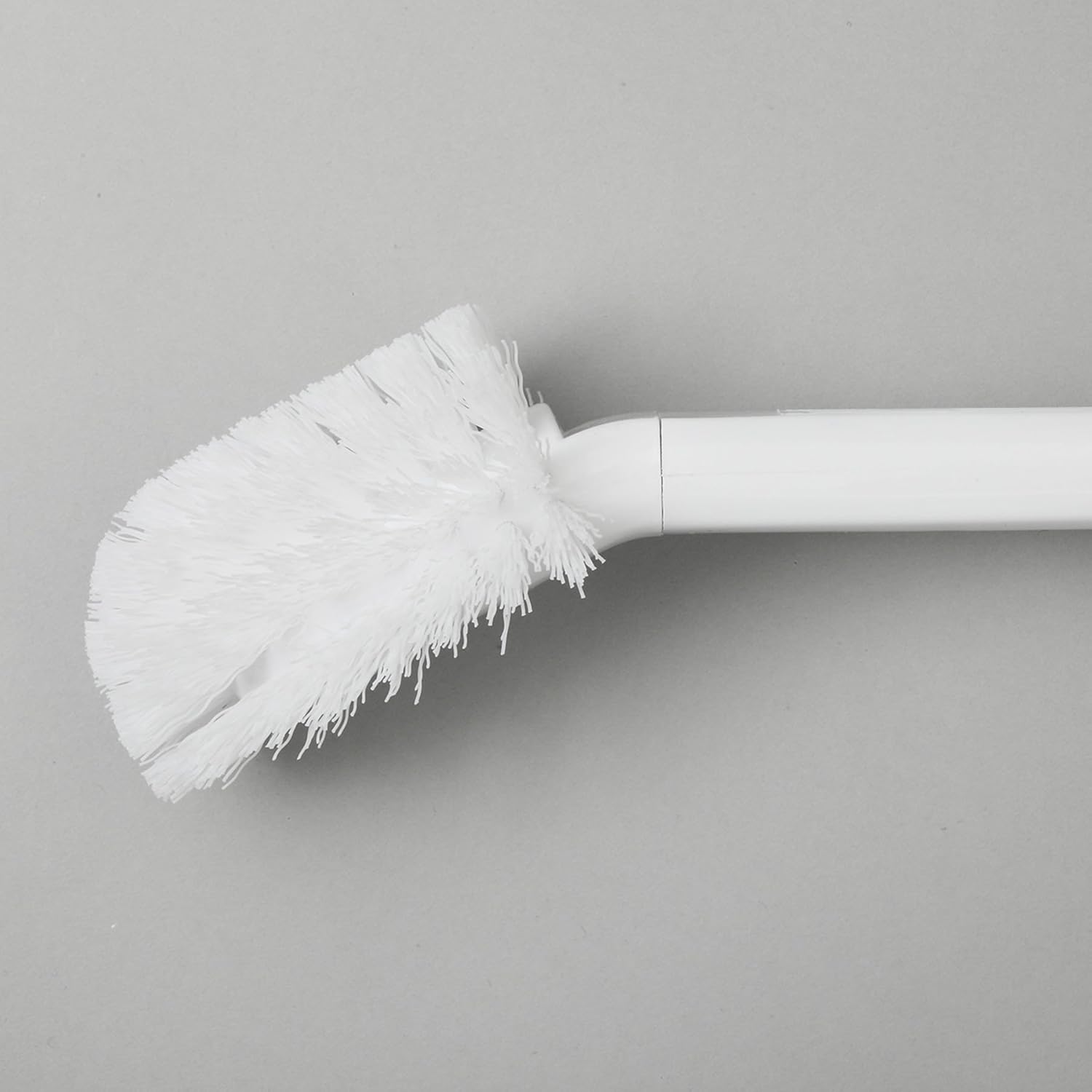 Slim compact toilet brush case with white TP001 (japan import)