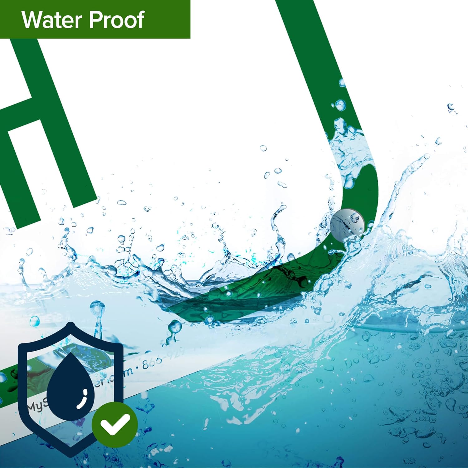 Reserved Parking Sign Employee of The Month Private Parking Sign, 12"x18" Polyethylene, Indoor/Outdoor Use, USA MADE By My Sign Center