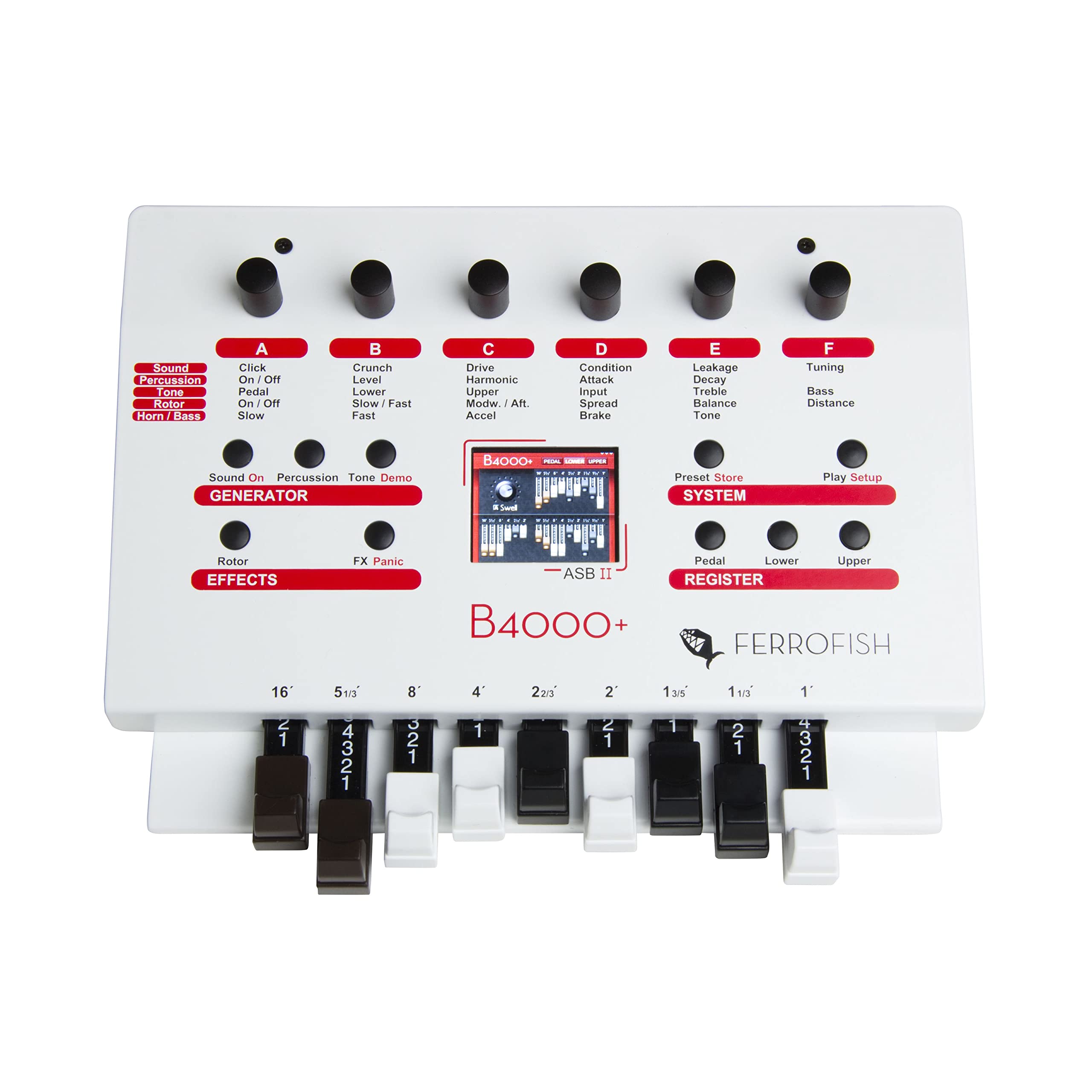 Ferrofish B4000+ Orgel Expander Elektronische Orgel
