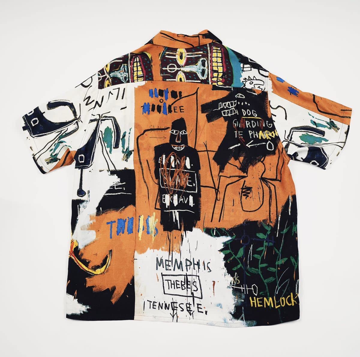 Amazon.co.jp: WACKOMARIA ワコマリア JEANMICHEL BASQUIAT アロハ  