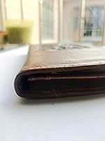 Vista 38 de Hombres Cool Eagle Wolf Caballo Totem Cuero Vaca Vertical Cartera Cremallera Multi-tarjeta Titular, Tótem de caballo, Minimalista