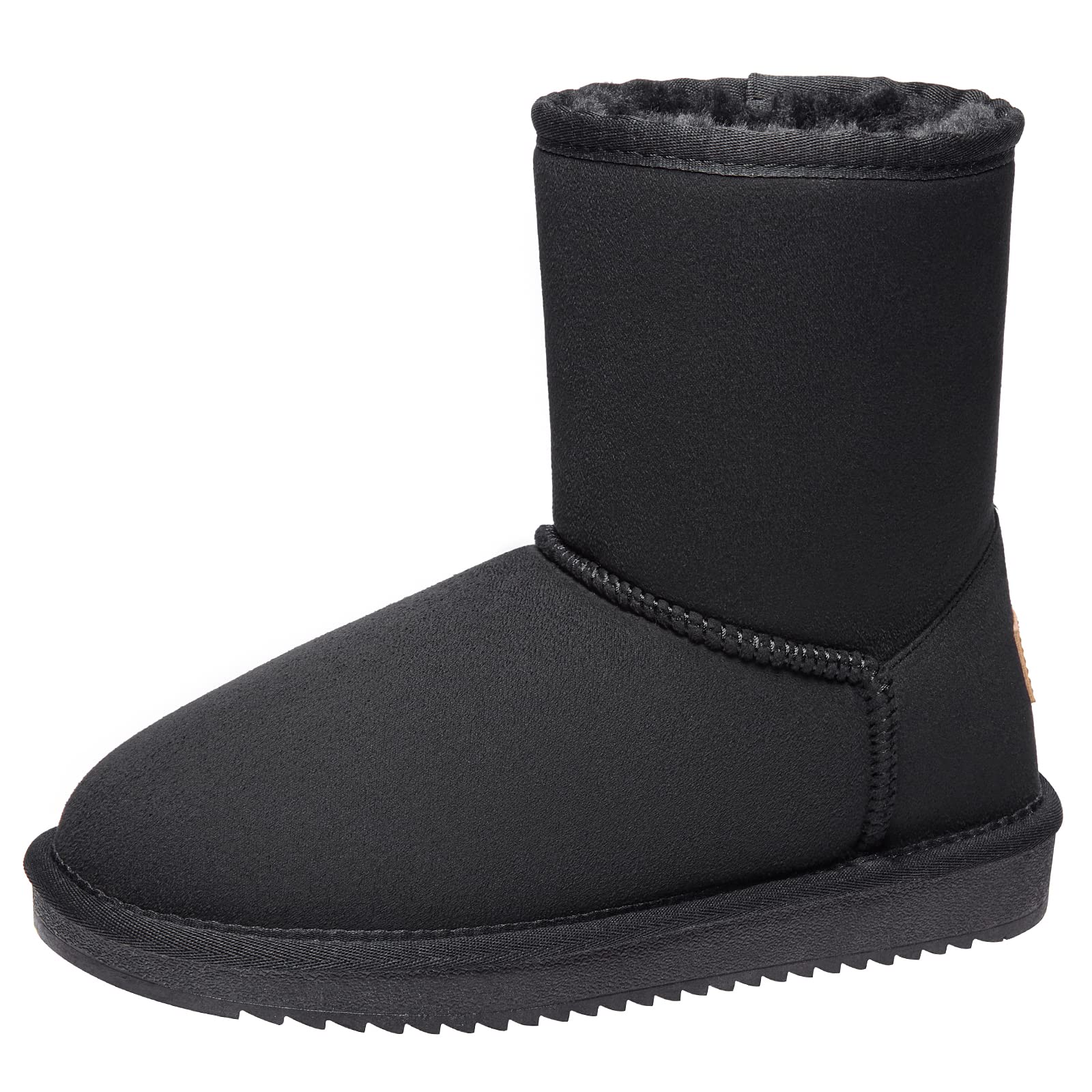 CAMEL CROWN Womens Winter Snow Boots Warm Faux Fur Lined Boots Classic Slip On Ankle High Booties
