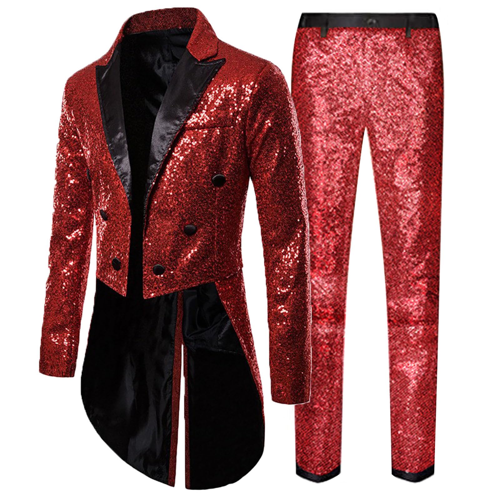 Ensemble homme rétro rouge pour vos sorties décontractées et weekends