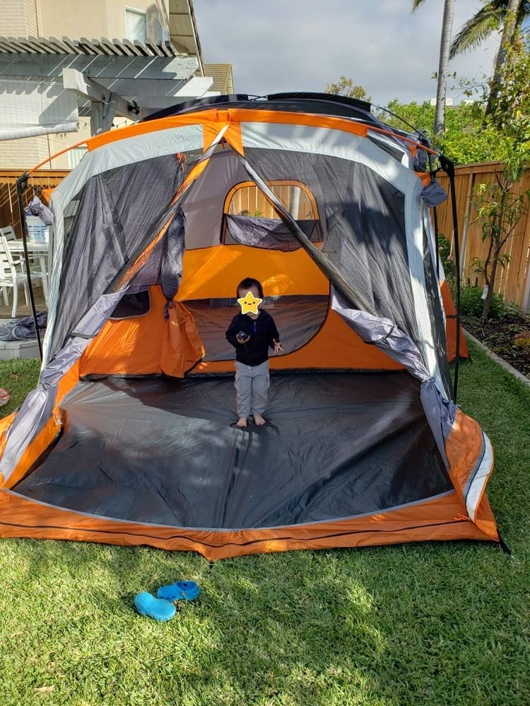 46/mo Finance CORE 11 Person Family Cabin Tent with Screen Room