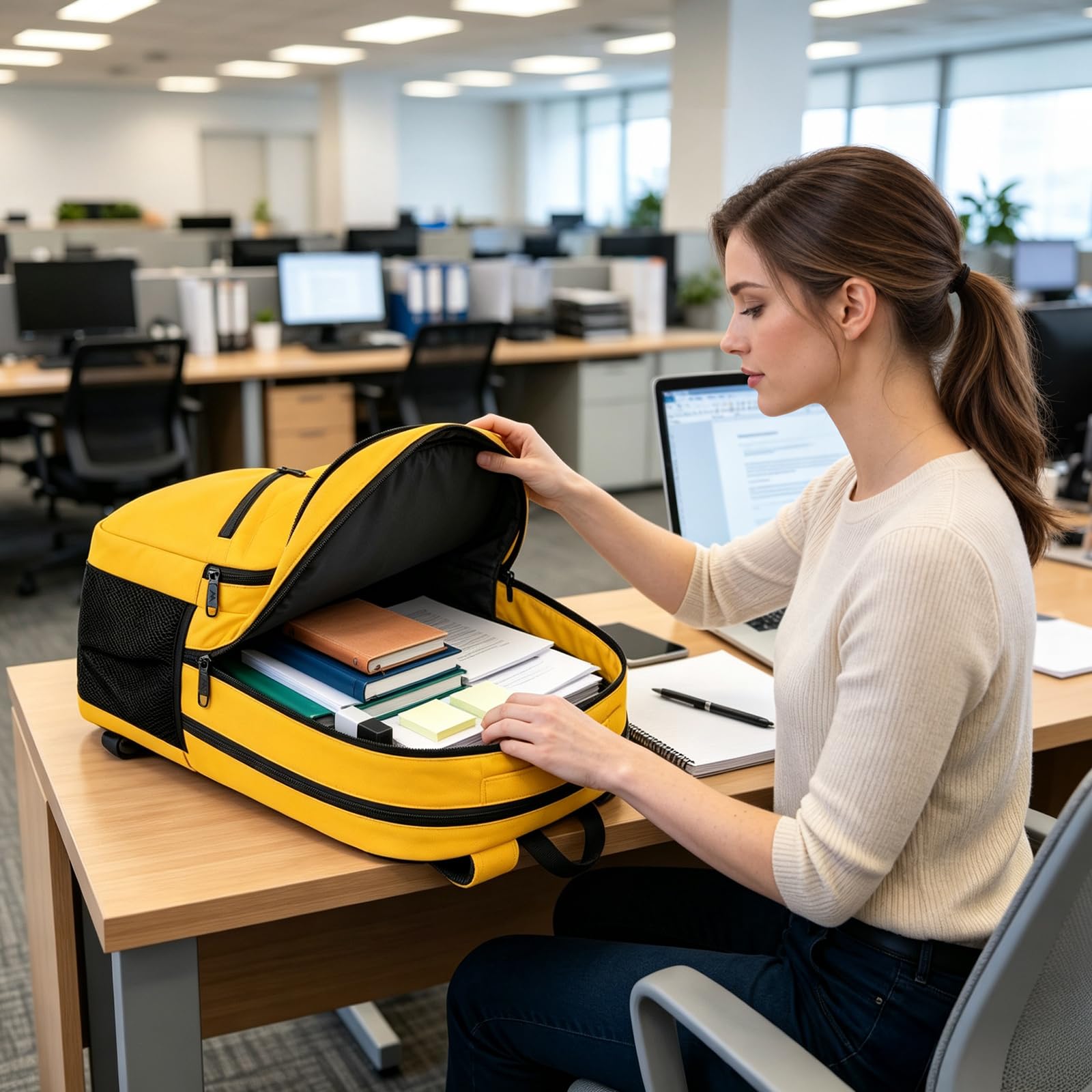 MATEIN Travel Laptop Backpack, 17 Inch TSA Approved Carry On Work Bag — Amazon image 3
