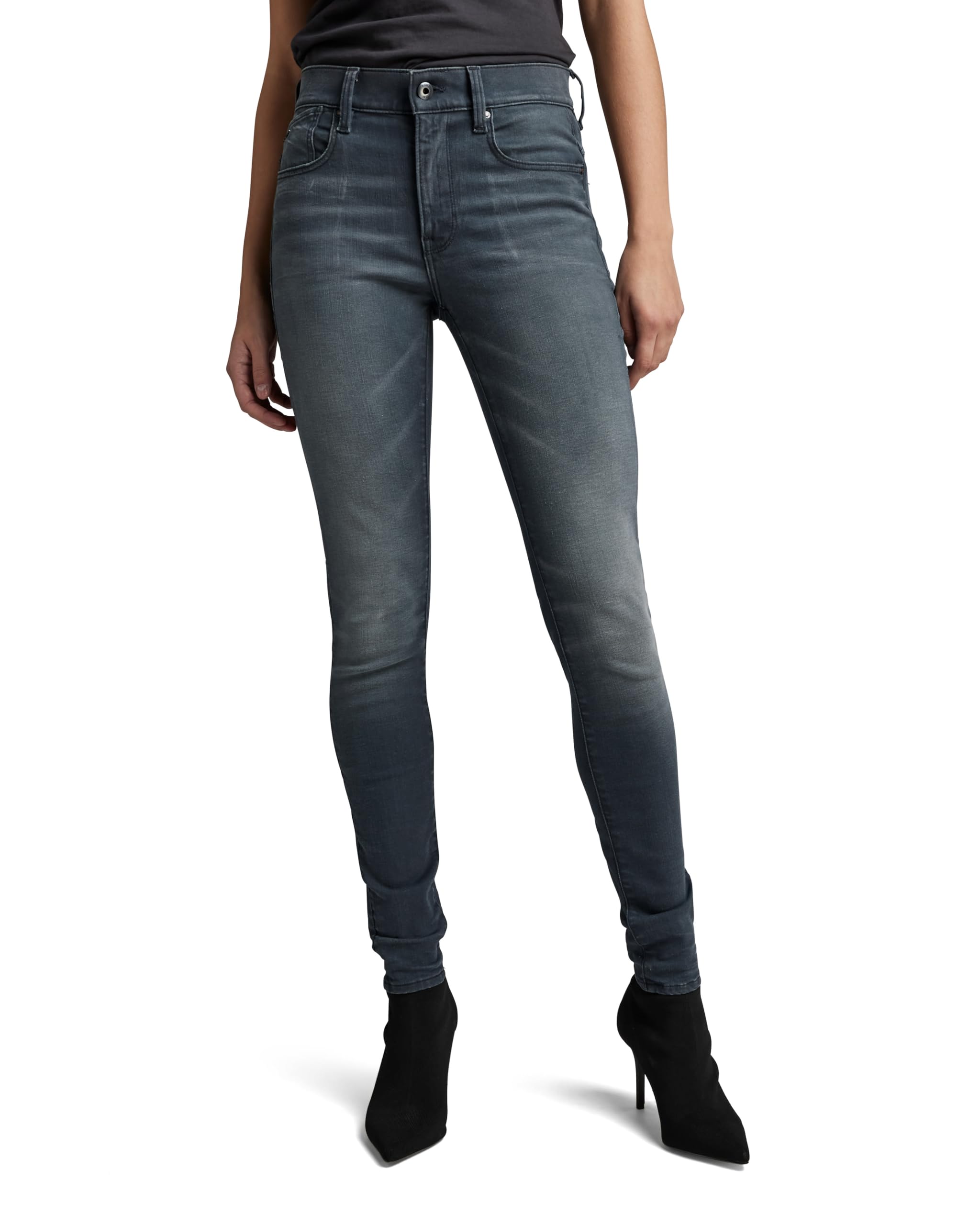 G-STAR Damen Lhana Skinny Jeans, Blau (Antic Chert Grey D19079-9882-B145), 31W / 32L