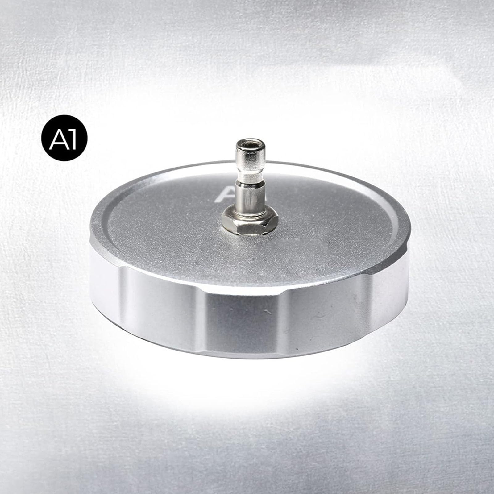 Juego de Adaptadores de Purga de Frenos de Aluminio Eficiente Universal para la Mayoría de los Automóviles para Purga de Líquido de Frenos para Taller Mecánico de Automóviles 5 Piezas