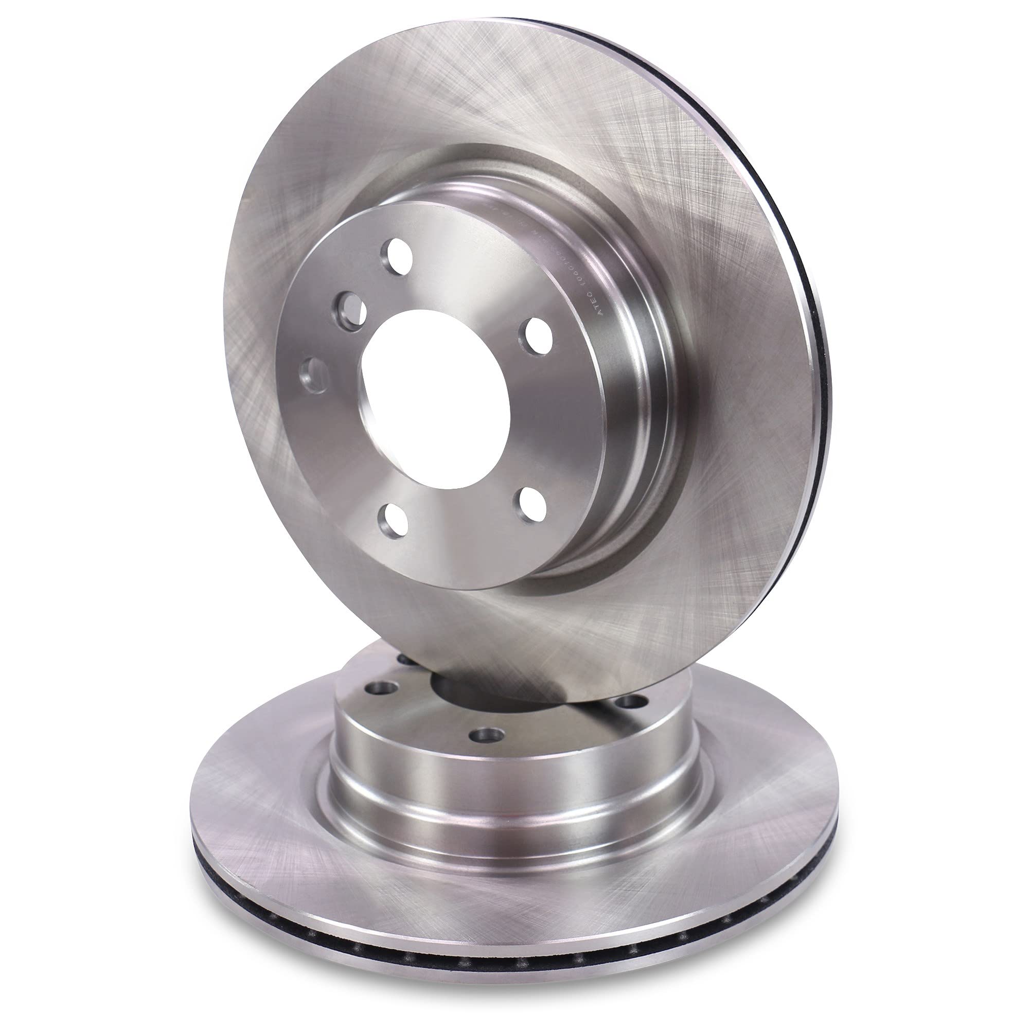 ATEC Germany Set freni asse posteriore incl. dischi freno Ø 300 mm ventilati + pastiglie freno posteriori Compatibile con BMW Serie 1 (E81), 1 (E87), Serie 3 (E90) (E93) (E92) (E91)
