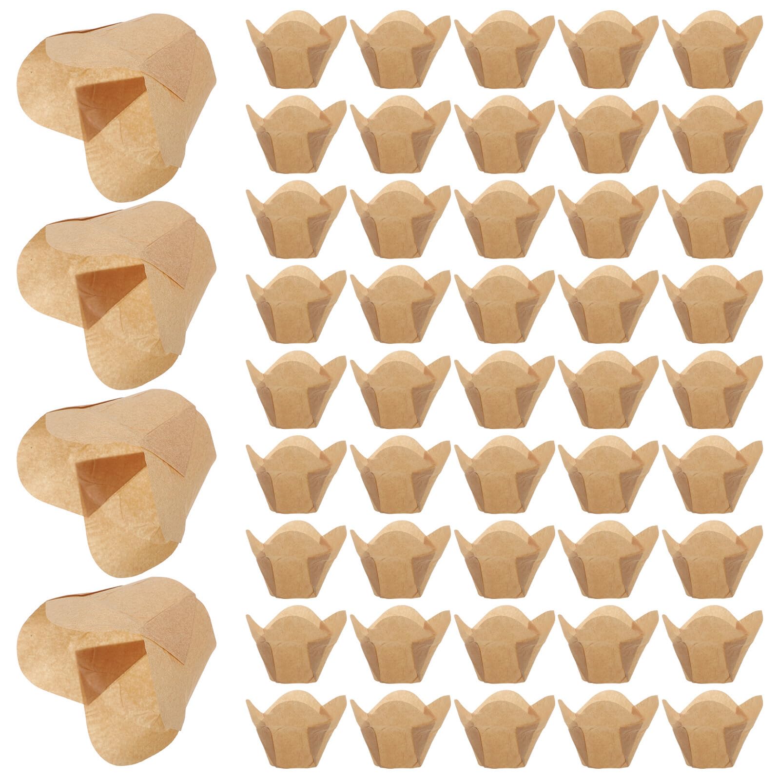 Caissettes en papier sulfurisé pour pâtisserie fêtes et mariages élégants
