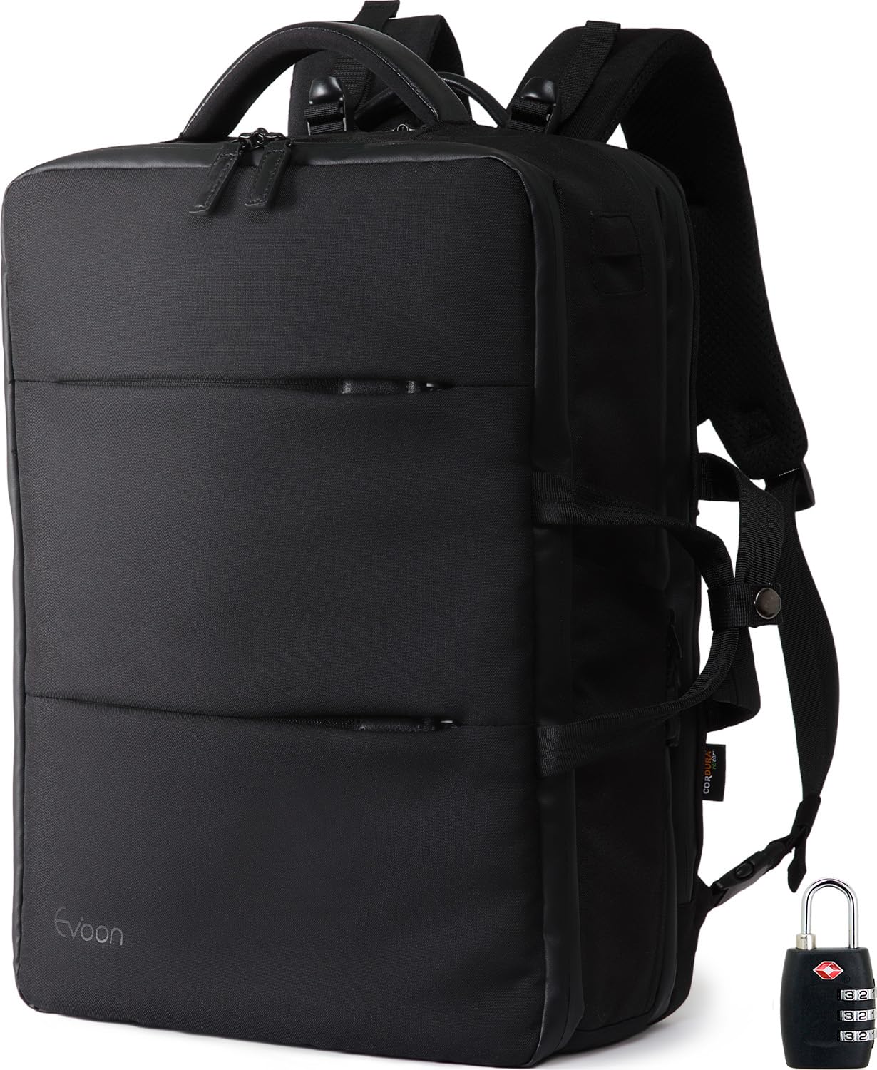 [Evoon] マルチビジネスリュック5.0 リュック メンズ ビジネスリュック 35L 大容量 旅行バック 拡張機能 撥水加工 USB 15.6インチ