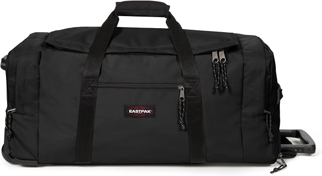 Eastpak Leatherface L + bagaż kołowy, 86 cm, 104 L, Black