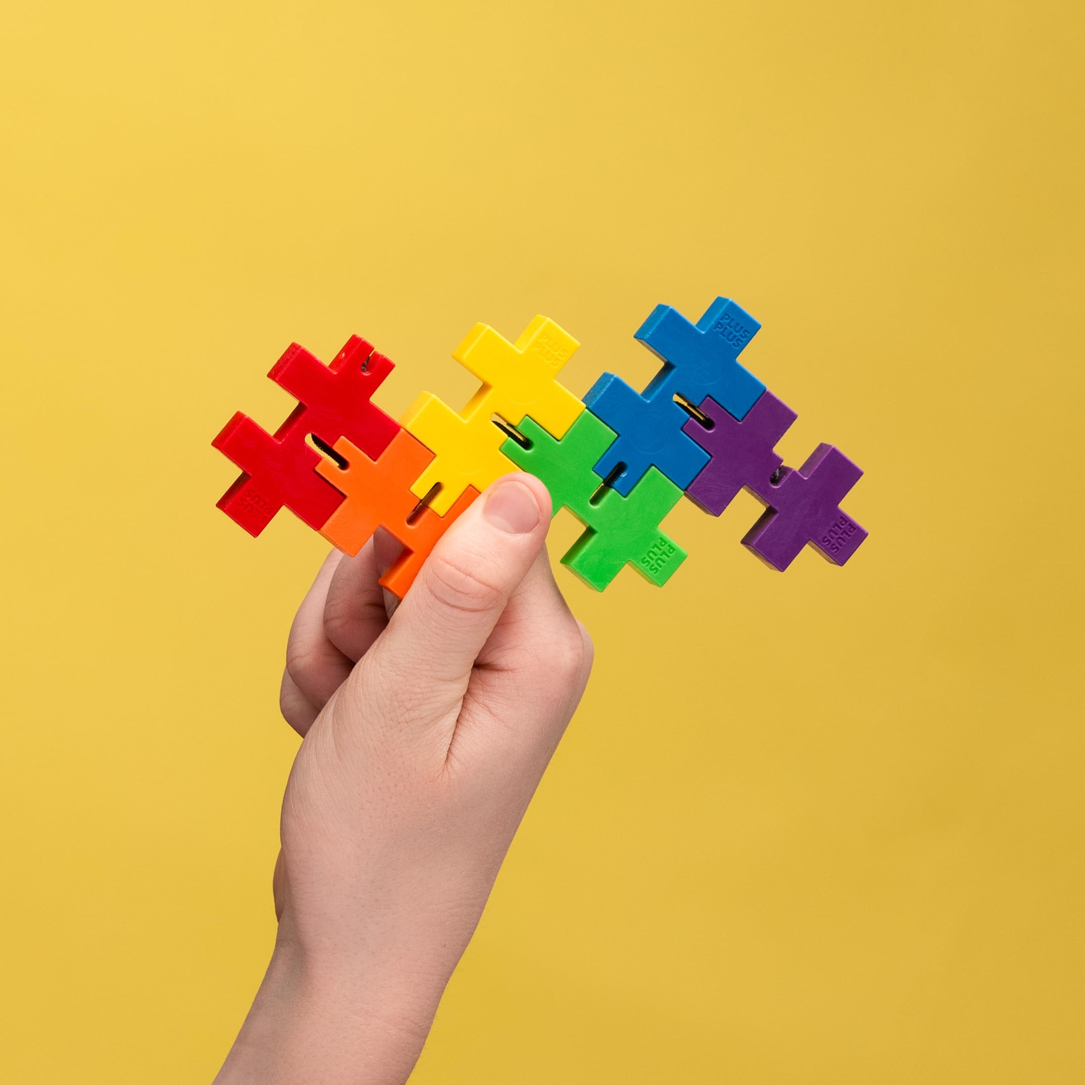 PLUS PLUS HEXEL Fidget Toy, Fidget Toys for Kids Ideal Sensory Toys for Autism Anxiety and Stress, Quiet Travel Toys - Image 4