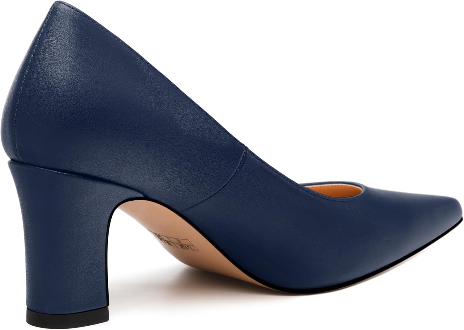 Women's Pumps, Pointed Closed Toe Mid Heel, Fashion Solid Matte Daily Working Party Shoes for Women 2.5Inch - Image 5