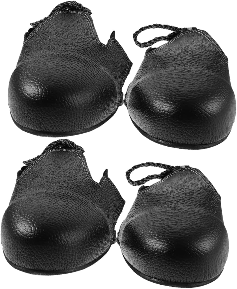 Safety Shoe Covers Warm Overshoes for Men's Industrial Work Booties for Toe Protection