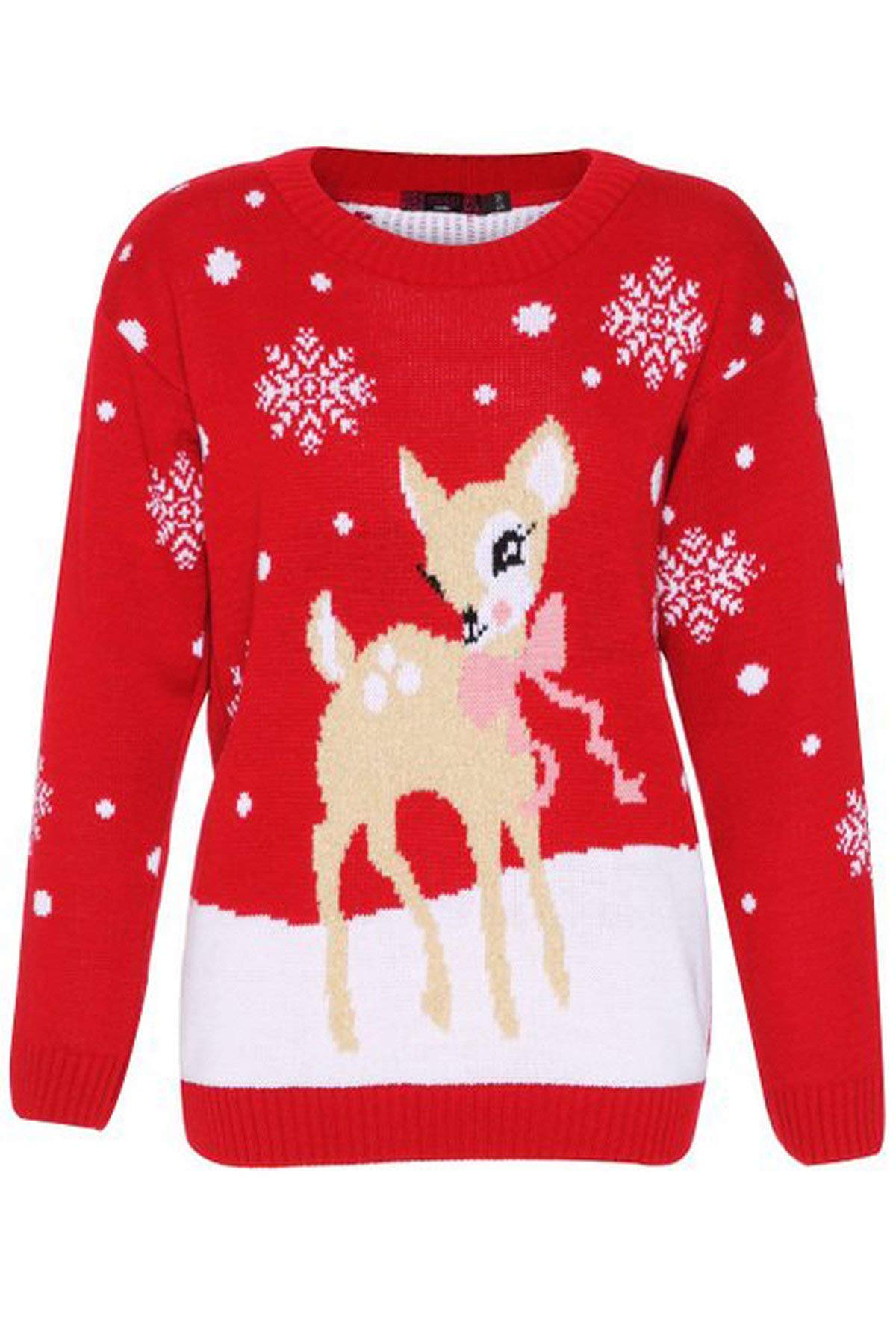 Pull de Noël Bambi le cadeau idéal sous le sapin de 9 à 10 ans - 3