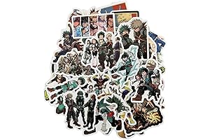 Anime My Hero Academia Cosplay Stickers Collection